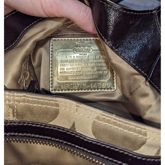 Coach Beige Handbag - Picture 5 of 11